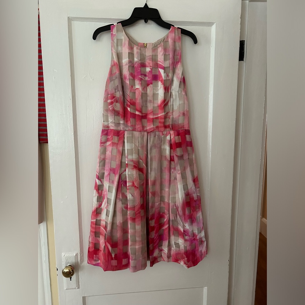Pleated Pink Dress